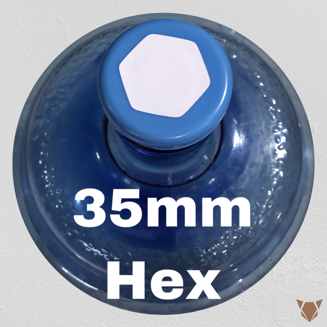 6,000 pcs. Hygienic Sticker for Non-Spill Cap 5 Gal. Container